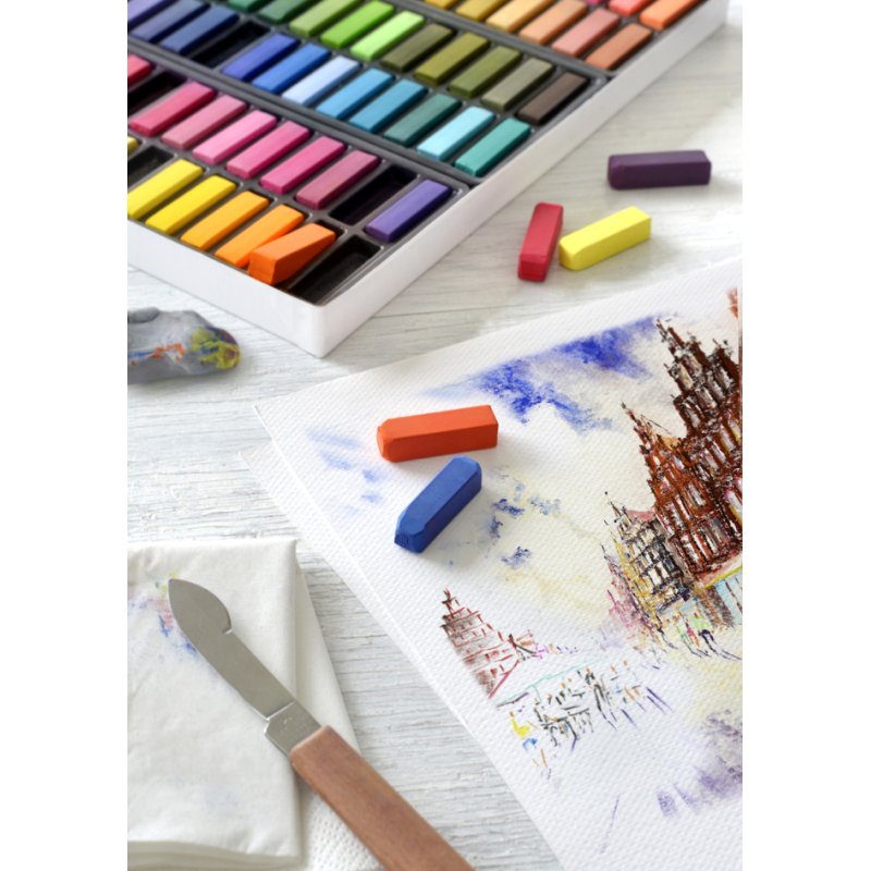 Faber-Castell pastels tendres Creative Studio, 48 pièces